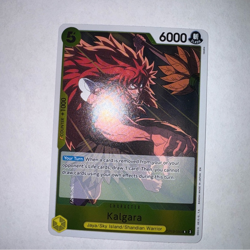 One Piece Kalgara (OP12-099/156) OP12 Legacy of the Master NM FOIL